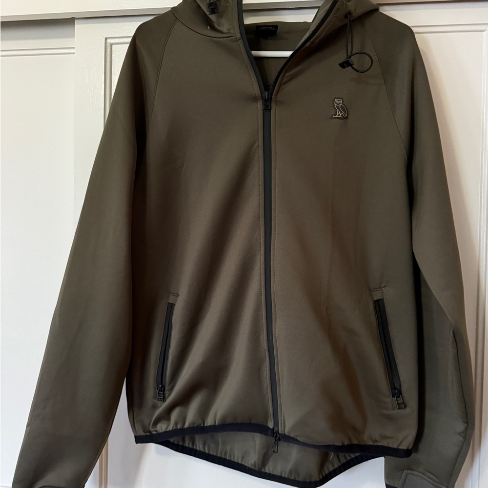 OVO Green Windbreaker Jacket